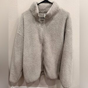 Victoria's Secret Cream Teddy Jacket